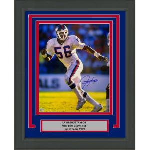 imageFramed AutographedSigned Lawrence Taylor New York Giants 8x10 Football Photo Beckett BAS COA 2