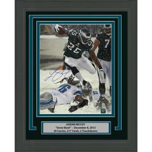 imageFramed AutographedSigned LeSean McCoy Philadelphia Eagles 16x20 Football Photo Beckett BAS COA