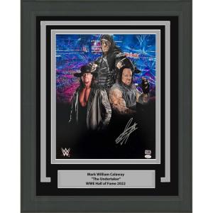 imageFramed AutographedSigned Mark William Calaway The Undertaker 16x20 WWE Wrestling Photo JSA COA
