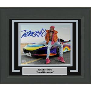 imageFramed AutographedSigned Tekashi 6ix9ine Daniel Hernandez 11x14 Photo JSA COA 2