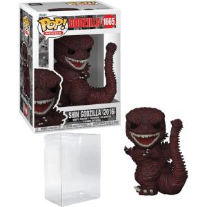 imageGodzilla 20161665 Funko POP Movies 70th Anniversary Figurine Bundle with HOFSM Protector Case