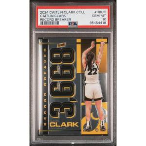 imageGraded 2024 Panini Caitlin Clark Collection Caitlin Clark RBCC Record Breaker Rookie RC Basketball Card PSA 10 Gem Mint