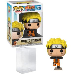 imageNaruto Uzumaki 727 Running Funko POP Animation Shippuden Figurine Bundle with HOFSM Protector Case