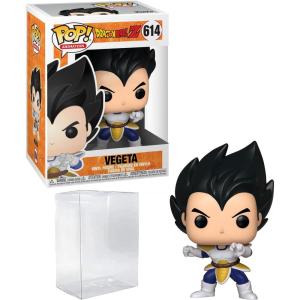 imageVegeta 614 Funko POP Animation Dragon Ball Z Figurine Bundle with HOFSM Protector Case
