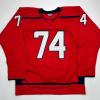 imageAutographedSigned John Carlson Washington Red Hockey Jersey JSA COA