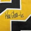imageAutographedSigned Kevin Stevens Pittsburgh Black Hockey Jersey JSA COA
