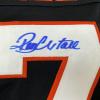 imageAutographedSigned Ron Hextall Philadelphia Black Hockey Jersey JSA COA