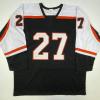 imageAutographedSigned Ron Hextall Philadelphia Black Hockey Jersey JSA COA
