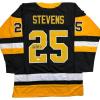 imageAutographedSigned Kevin Stevens Pittsburgh Black Hockey Jersey JSA COA
