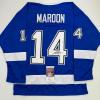 imageAutographedSigned Pat Maroon Tampa Bay Blue Hockey Jersey JSA COA