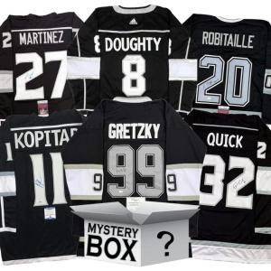 imageAutographedSigned Los Angeles Hockey Jersey Mystery Box with PSA JSA or Beckett COA
