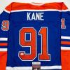 imageAutographedSigned Evander Kane Edmonton Blue Hockey Jersey JSA COA