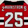 imageAutographedSigned Jacob Markstrom New Jersey Red Hockey Jersey JSA COA
