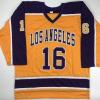 imageAutographedSigned Marcel Dionne HOF 92 Los Angeles LA Yellow Hockey Jersey JSA COA