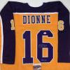 imageAutographedSigned Marcel Dionne HOF 92 Los Angeles LA Yellow Hockey Jersey JSA COA