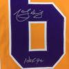 imageAutographedSigned Marcel Dionne HOF 92 Los Angeles LA Yellow Hockey Jersey JSA COA
