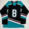 imageAutographedSigned Teemu Selanne Anaheim Black Retro Hockey Jersey JSA COA