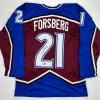 imageFacsimile Autographed Peter Forsberg Colorado Maroon Reprint Laser Auto Hockey Jersey Size Mens XL