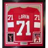 imageFramed AutographedSigned Dylan Larkin 35x39 Detroit Red Hockey Jersey Beckett BAS COA