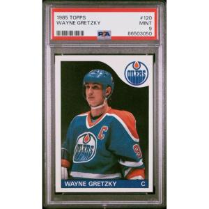 imageGraded 1985 Topps Wayne Gretzky 120 Hockey Card PSA 9 Mint