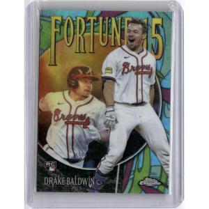image2025 Topps Chrome Update F1519 Drake Baldwin Fortune 15 Rookie RC Baseball Card