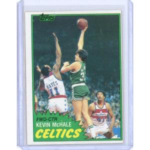 imageVintage 1981 Topps East Kevin McHale 75 Rookie RC Basketball Card