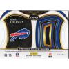 image2024 Panini Select Keon Coleman JRSSKCN Jumbo Patch White Auto 75 Buffalo Bills Rookie RC Football Card