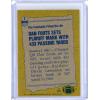 imageVintage 1982 Topps Record Breakers Dan Fouts 2 Football Card
