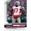 image2025 Panini Instant Carnell Tate CTC Tate Turns Up Heat in Snowy Showcase Ohio State Buckeyes Rookie RC Football Card
