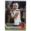 image2025 Topps Bowman U Now Carson Beck 63 Gold Foil 50 Miami Hurricanes Rookie RC Football Card