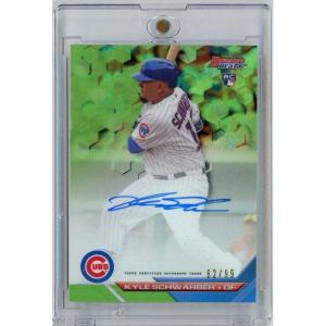 image2016 Bowman Best Kyle Schwarber B16KS 99 Auto Rookie RC Baseball Card