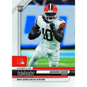image2025 Panini Instant Quinshon Judkins 103 Rookie Jukebox Jams Out in Motown Cleveland Browns Rookie RC Football Card