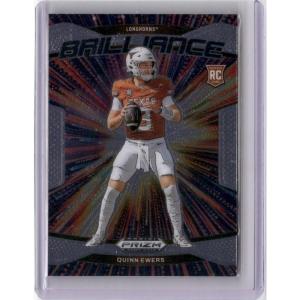 image2025 Panini Prizm Draft Picks 15 Quinn Ewers Brilliance Rookie RC Football Card