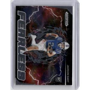image2025 Panini Prizm Draft Picks FJDT Jaxson Dart Fearless Rookie RC Football Card