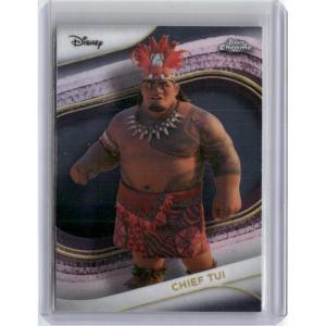 image2025 Topps Chrome Disney Chief Tui Moana 17 Movie Card Near Mint