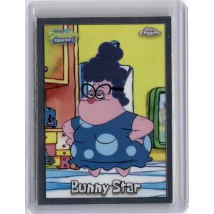 image2025 Topps Chrome SpongeBob Squarepants 25th Anniversary Bunny Star 41 TV Show Card Near Mint