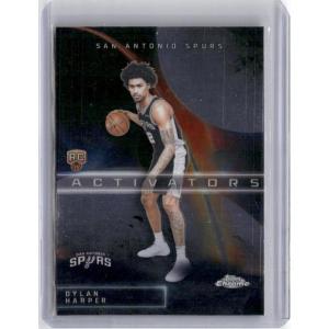 image202526 Topps Chrome AC12 Dylan Harper Activators Rookie RC Basketball Card