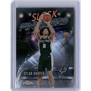 image202526 Topps Chrome SF22 Dylan Harper Sleek Finishers Rookie RC Basketball Card