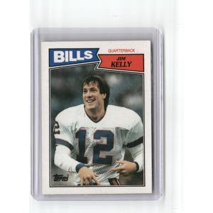 imageVintage 1987 Topps Jim Kelly 362 Rookie RC Football Card