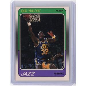imageVintage 1988 Fleer Karl Malone 114 Basketball Card