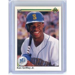 imageVintage 1990 Upper Deck Ken Griffey Jr 156 2nd Year Baseball Card