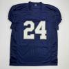 imageAutographedSigned JaDarian Price Notre Dame Blue College Football Jersey JSA COA