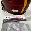 imageAutographedSigned Joe Theismann SB XVII Champ Washington Commanders Mini Football Helmet JSA COA