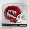 imageAutographedSigned Trent McDuffie Kansas City Chiefs Red Mini Football Helmet Beckett BAS COA