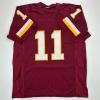 imageFacsimile Autographed Mark Rypien Washington Red Reprint Laser Auto Football Jersey Size Mens XL