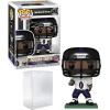 imageRoquan Smith 242 Facsimile Signed Reprint Laser Autographed Funko POP Football Baltimore Ravens Figurine with Protector Case