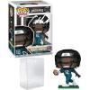 imageTravis Hunter 337 Facsimile Signed Reprint Laser Autographed Funko POP Football NFL Jacksonville Jaguars Figurine with Protector Case