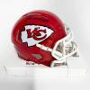 imageAutographedSigned Trent McDuffie Kansas City Chiefs Red Mini Football Helmet Beckett BAS COA