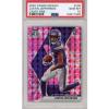 imageGraded 2020 Panini Mosaic Justin Jefferson 209 Camo Pink Rookie RC Football Card PSA 10 Gem Mint