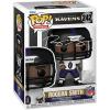 imageRoquan Smith 242 Facsimile Signed Reprint Laser Autographed Funko POP Football Baltimore Ravens Figurine with Protector Case